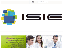 Tablet Screenshot of institutoisie.com